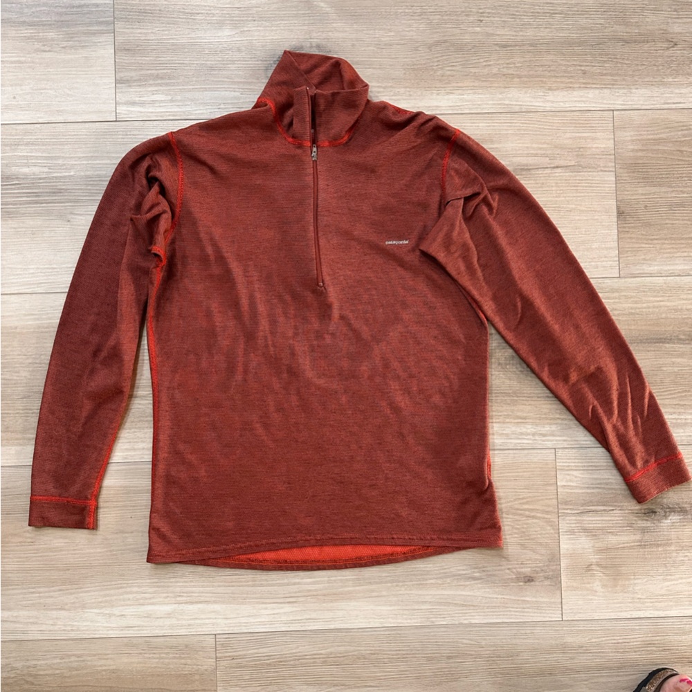 Patagonia Red Quarter-Zip Pullover